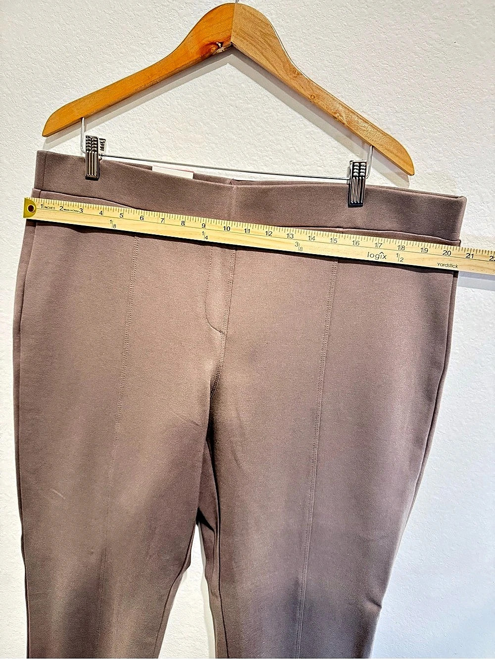 Style & Co Legging Mid Rise Leggings in Brown Size XXL NWT - Picture 5 of 11